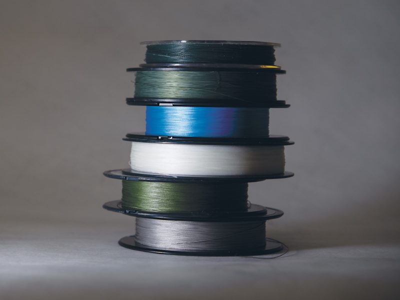 Líneas de pesca multifilamento y monofilamento para mar